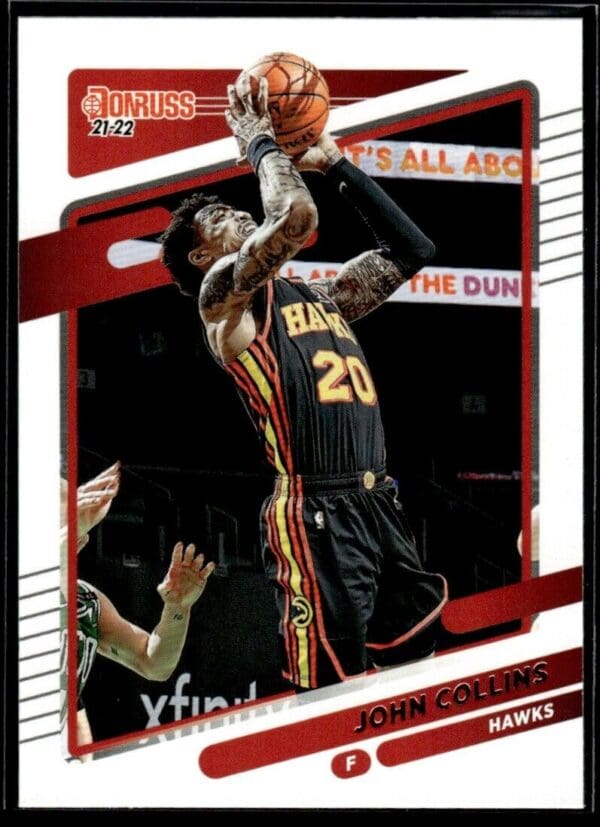 2021 Donruss Atlanta Hawks #105 John Collins