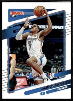2021 Donruss Oklahoma City Thunder #17 Darius Bazley