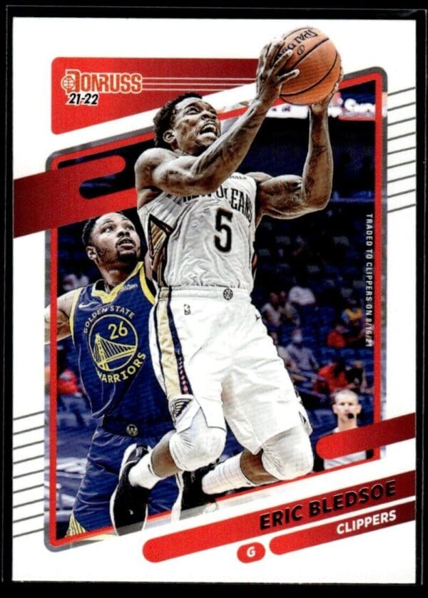 _10 2021 Donruss Los Angeles Clippers #101 Eric Bledsoe