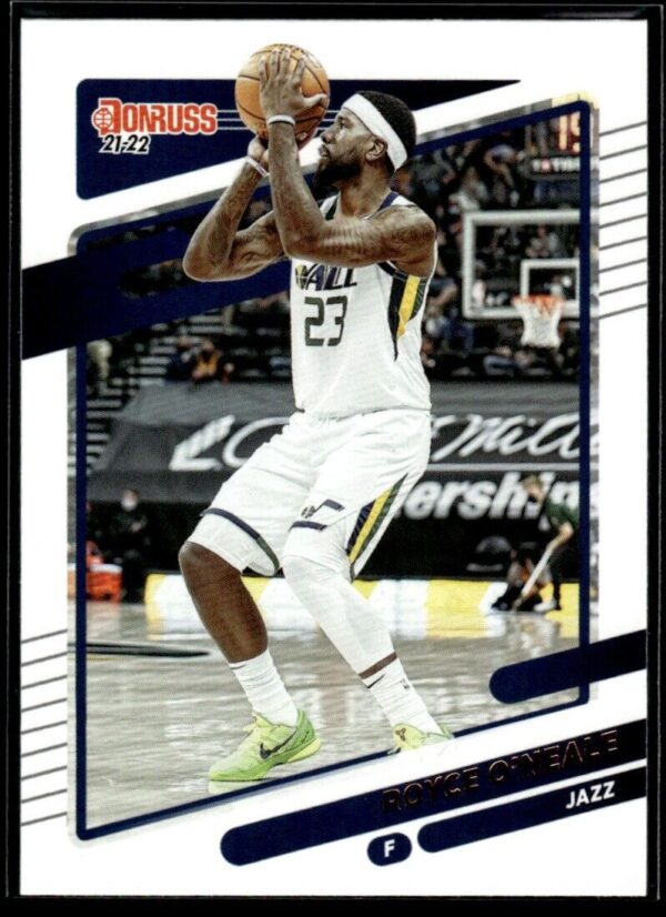_10 2021 Donruss Utah Jazz #65 Royce O'Neale