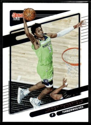 2021 Donruss Minnesota Timberwolves #78 Jaden McDaniels