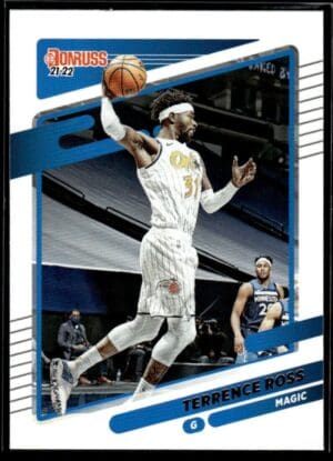 _10 2021 Donruss Orlando Magic #163 Terrence Ross
