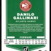 2021 Donruss Atlanta Hawks #186 Danilo Gallinari