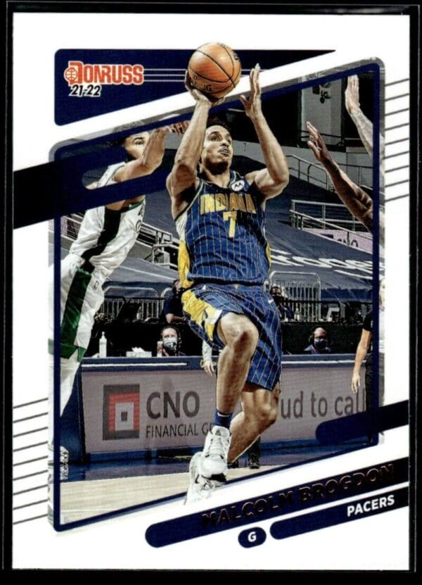 _10 2021 Donruss Indiana Pacers #184 Malcolm Brogdon