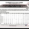 2022 Topps Holiday Arizona Diamondbacks #HW3 Christian Walker