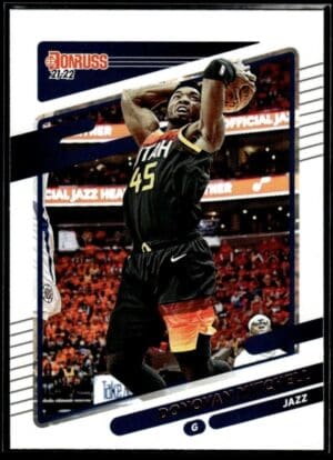 2021 Donruss Utah Jazz #159 Donovan Mitchell