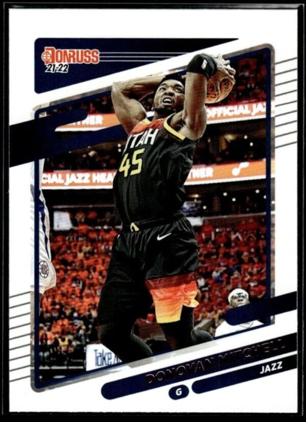 2021 Donruss Utah Jazz #159 Donovan Mitchell