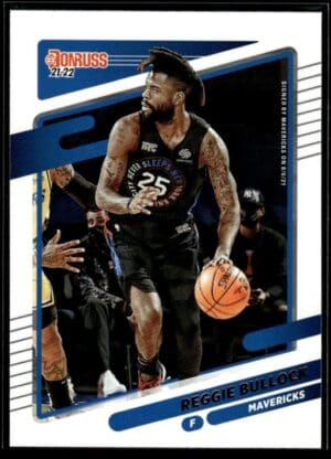 _10 2021 Donruss Dallas Mavericks #129 Reggie Bullock