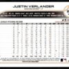 2022 Topps Holiday Houston Astros #HW43 Justin Verlander