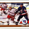 1991 O-Pee-Chee New York Rangers #461 Corey Millen RC Rookie
