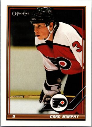 _10 1991 O-Pee-Chee Philadelphia Flyers #89 Gord Murphy