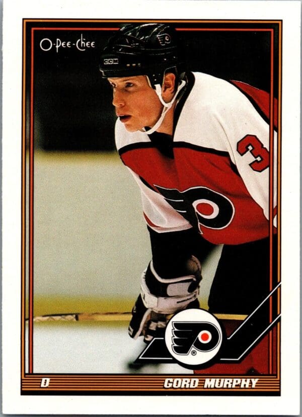 1991 O-Pee-Chee Philadelphia Flyers #89 Gord Murphy