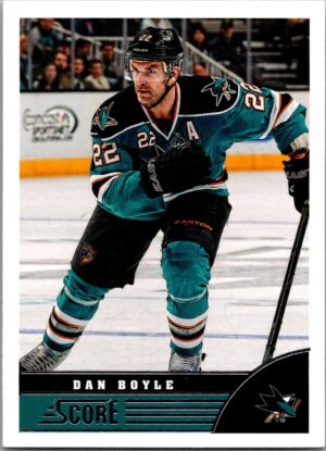 2013 Score San Jose Sharks #421 Dan Boyle