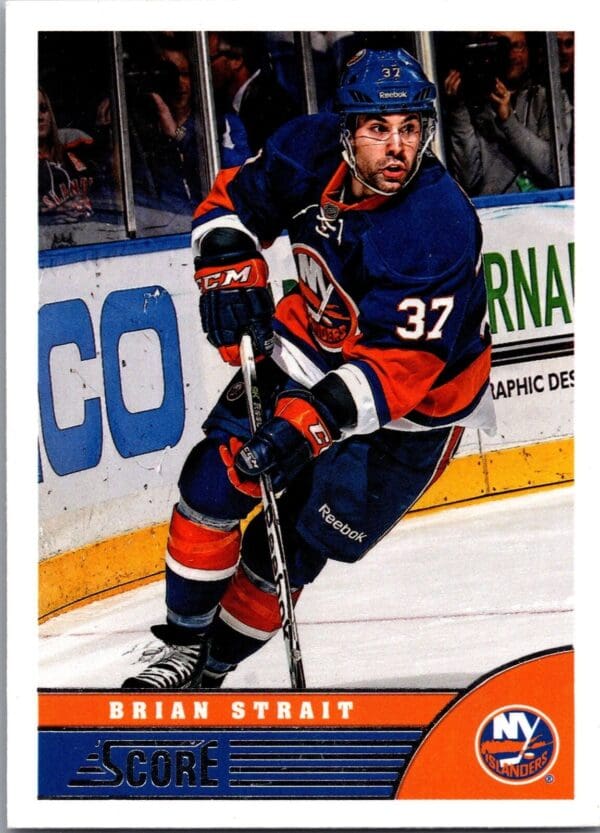 2013 Score New York Islanders #322 Brian Strait