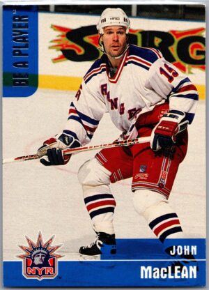 _10 1999 Be a Player Memorabilia New York Rangers #295 John MacLean