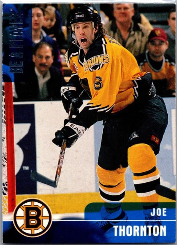 _10 1999 Be a Player Memorabilia Boston Bruins #35 Joe Thornton