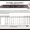 2022 Topps Holiday Atlanta Braves #HW28 Dansby Swanson