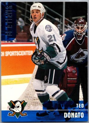 _10 1999 Be a Player Memorabilia Anaheim Mighty Ducks #69 Ted Donato