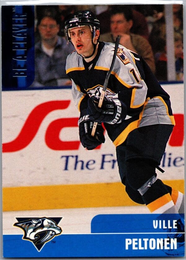 _10 1999 Be a Player Memorabilia Nashville Predators #275 Ville Peltonen
