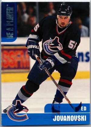 _10 1999 Be a Player Memorabilia Vancouver Canucks #93 Ed Jovanovski