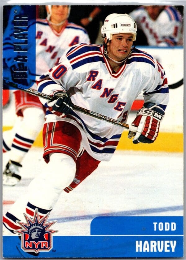 1999 Be a Player Memorabilia New York Rangers #176 Todd Harvey