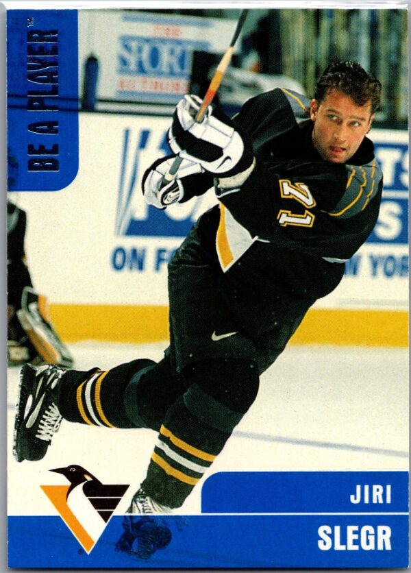 1999 Be a Player Memorabilia Pittsburgh Penguins #62 Jiri Slegr