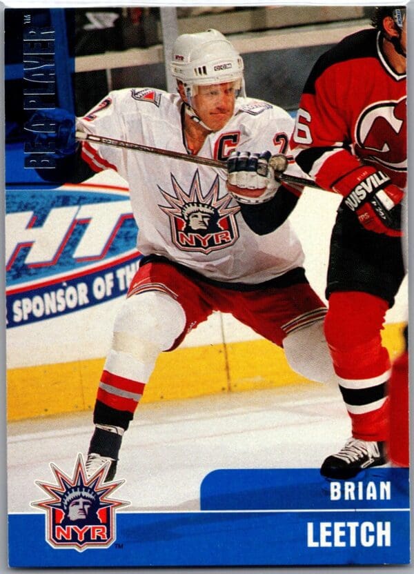 1999 Be a Player Memorabilia New York Rangers #18 Brian Leetch