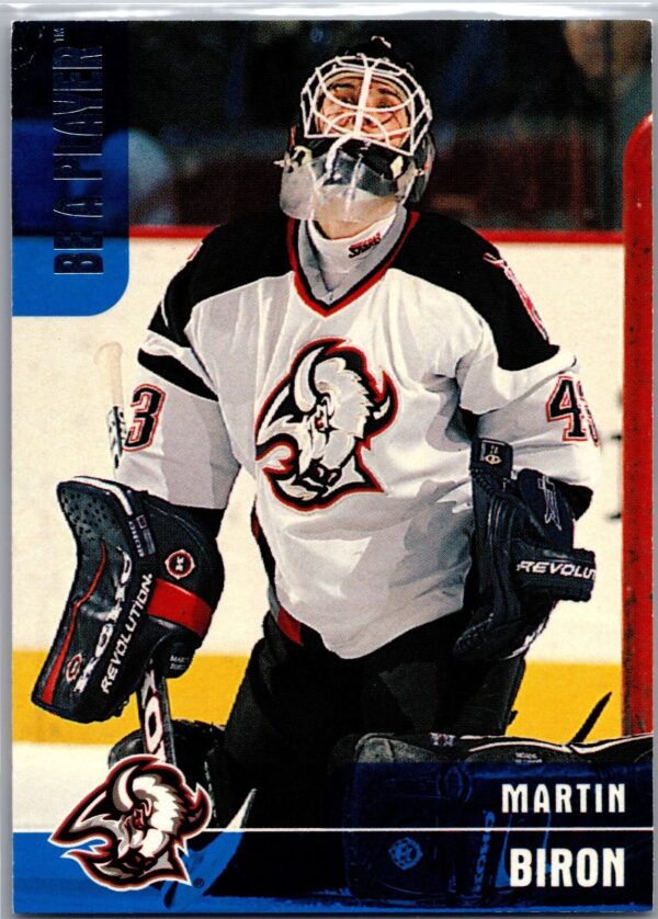 1999 Be a Player Memorabilia Buffalo Sabres #137 Martin Biron
