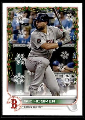 2022 Topps Holiday Boston Red Sox #HW18 Eric Hosmer