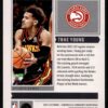 2021 Panini Luminance Atlanta Hawks #245 Trae Young