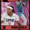 2021 Panini Chronicles Essentials Los Angeles Clippers #325 Brandon Boston Jr. R