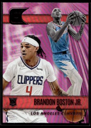 2021 Panini Chronicles Essentials Los Angeles Clippers #325 Brandon Boston Jr. R