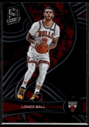 _10 2021 Panini Spectra Chicago Bulls #84 Lonzo Ball