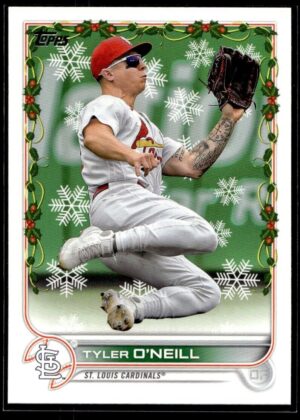 2022 Topps Holiday St. Louis Cardinals #HW16 Tyler O'Neill