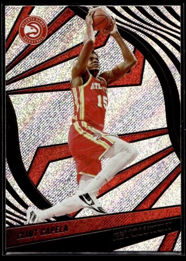 _10 2021 Panini Revolution Atlanta Hawks #51 Clint Capela