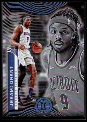 _10 2021 Panini Illusions Detroit Pistons #45 Jerami Grant