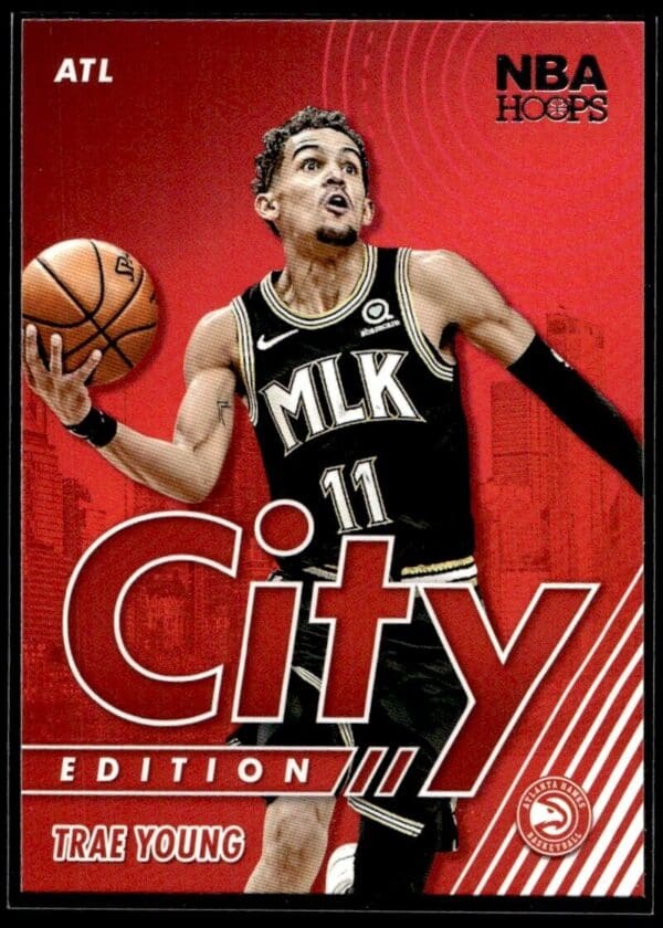 2021 Hoops City Edition Atlanta Hawks #25 Trae Young