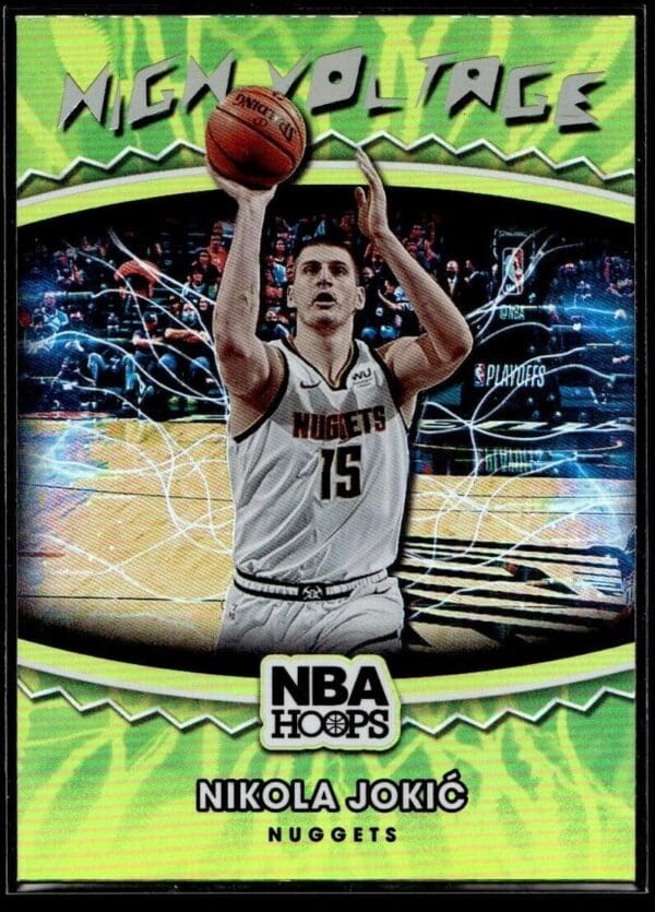 _10 2021 Hoops High Voltage Denver Nuggets #6 Nikola Jokic