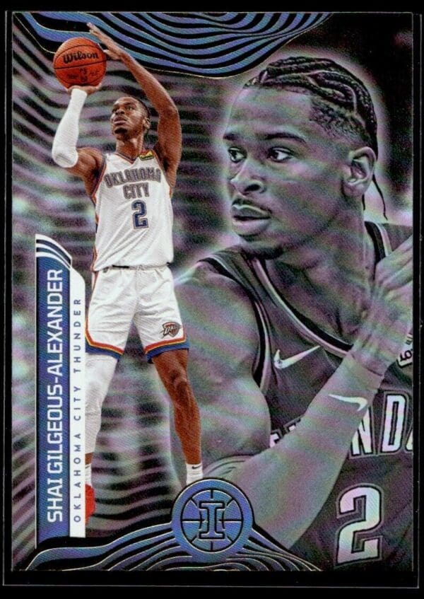 _10 2021 Panini Illusions Oklahoma City Thunder #28 Shai Gilgeous-Alexander