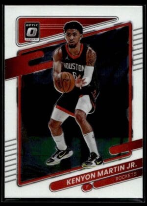 _10 2021 Donruss Optic Houston Rockets #49 Kenyon Martin Jr.