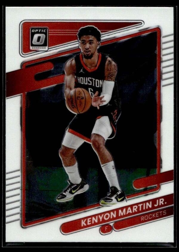 2021 Donruss Optic Houston Rockets #49 Kenyon Martin Jr.