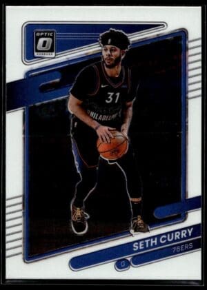 2021 Donruss Optic Philadelphia 76ers #91 Seth Curry