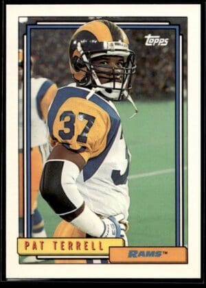 _10 1992 Topps Los Angeles Rams #465 Pat Terrell