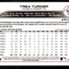 2022 Topps Holiday Los Angeles Dodgers #HW2 Trea Turner