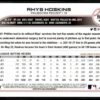 2022 Topps Holiday Philadelphia Phillies #HW105 Rhys Hoskins