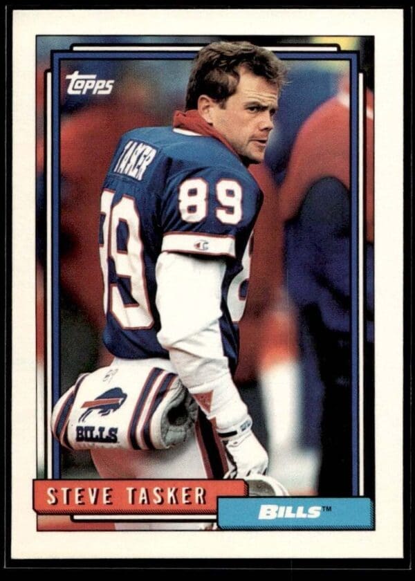 _10 1992 Topps Buffalo Bills #370 Steve Tasker