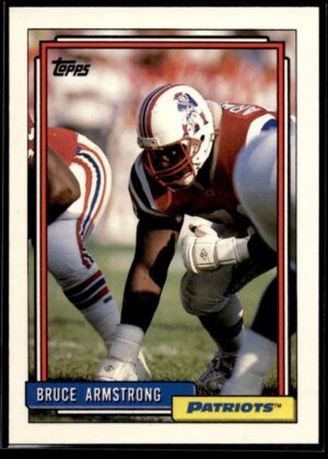 _10 1992 Topps New England Patriots #575 Bruce Armstrong