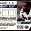 1991 Pro Set Dallas Cowboys #131 Issiac Holt