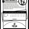 2021 NBA Hoops Portland Trail Blazers #226 Greg Brown III RC Rookie
