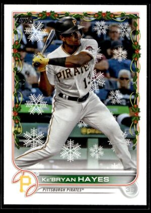 2022 Topps Holiday Pittsburgh Pirates #HW122 Ke'Bryan Hayes
